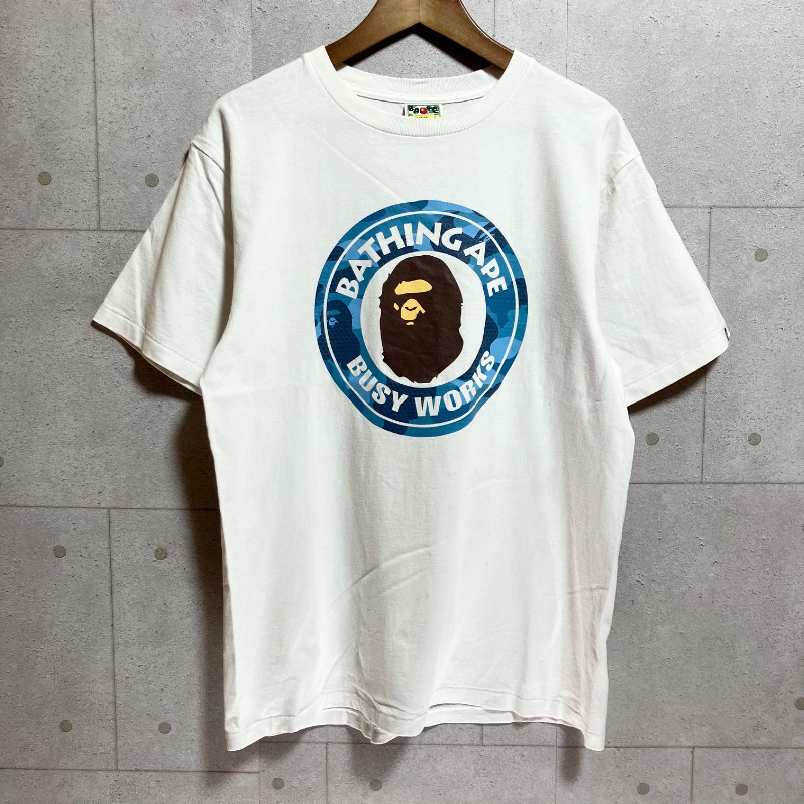 A BATHING APE アベイシングエイプ BAPE ベイプ サルカモ Tシャツ 迷彩 
