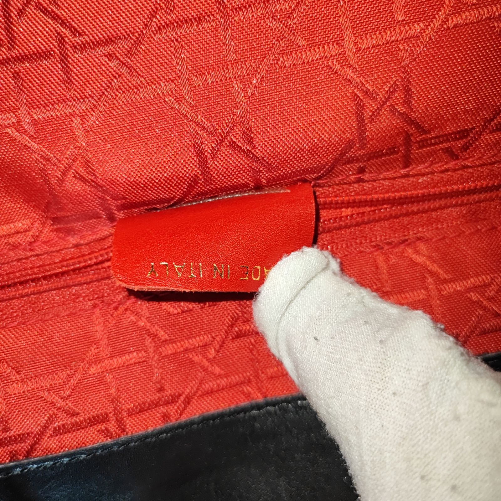 Christian Dior レディディオール 巾着 ショルダーバッグ チャーム