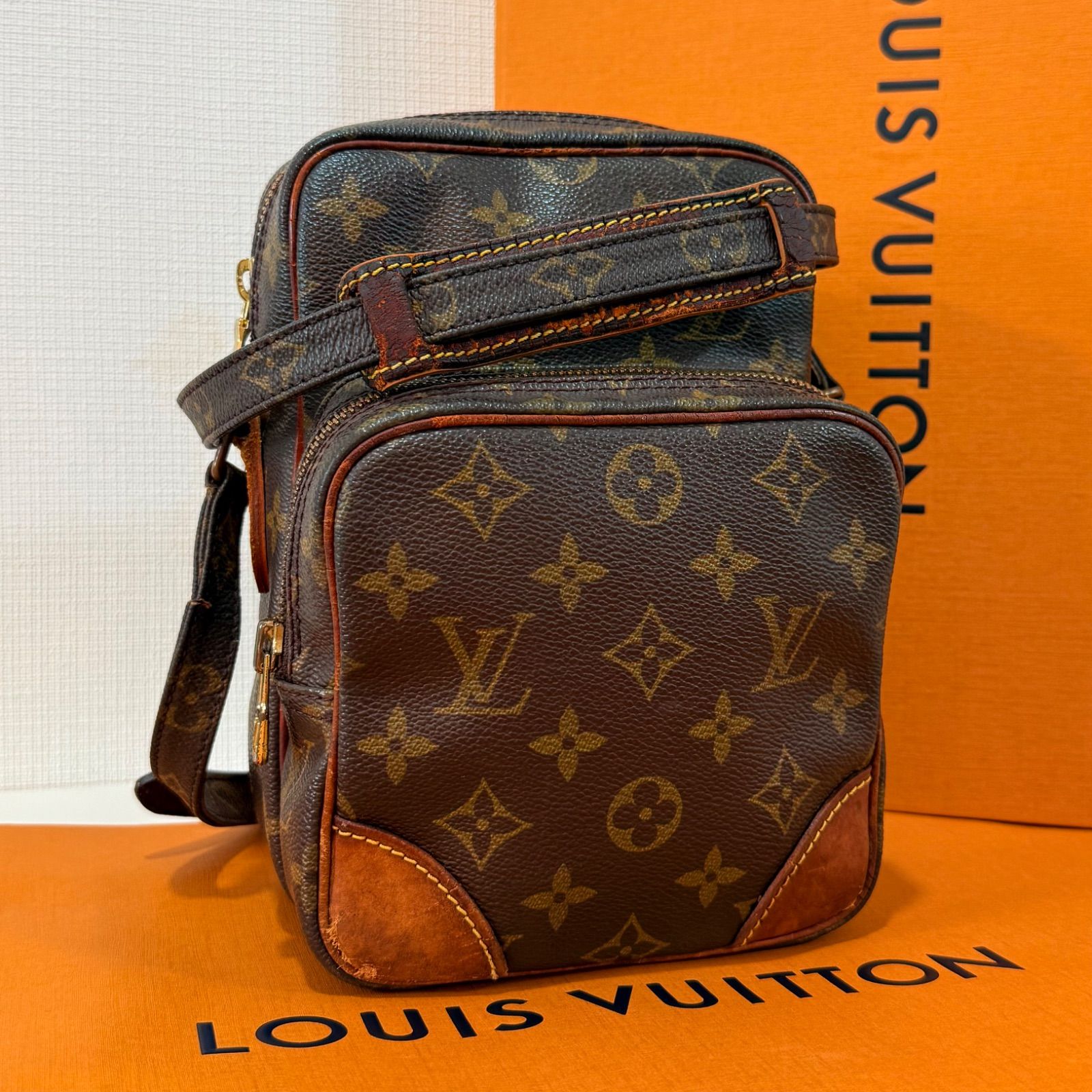 LOUIS VUITTON ルイヴィトン アマゾン ショルダーバッグ 美品 - メルカリ