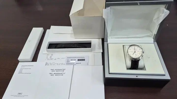IWC ポルトギーゼ クロノ GOLDハンド (371445)