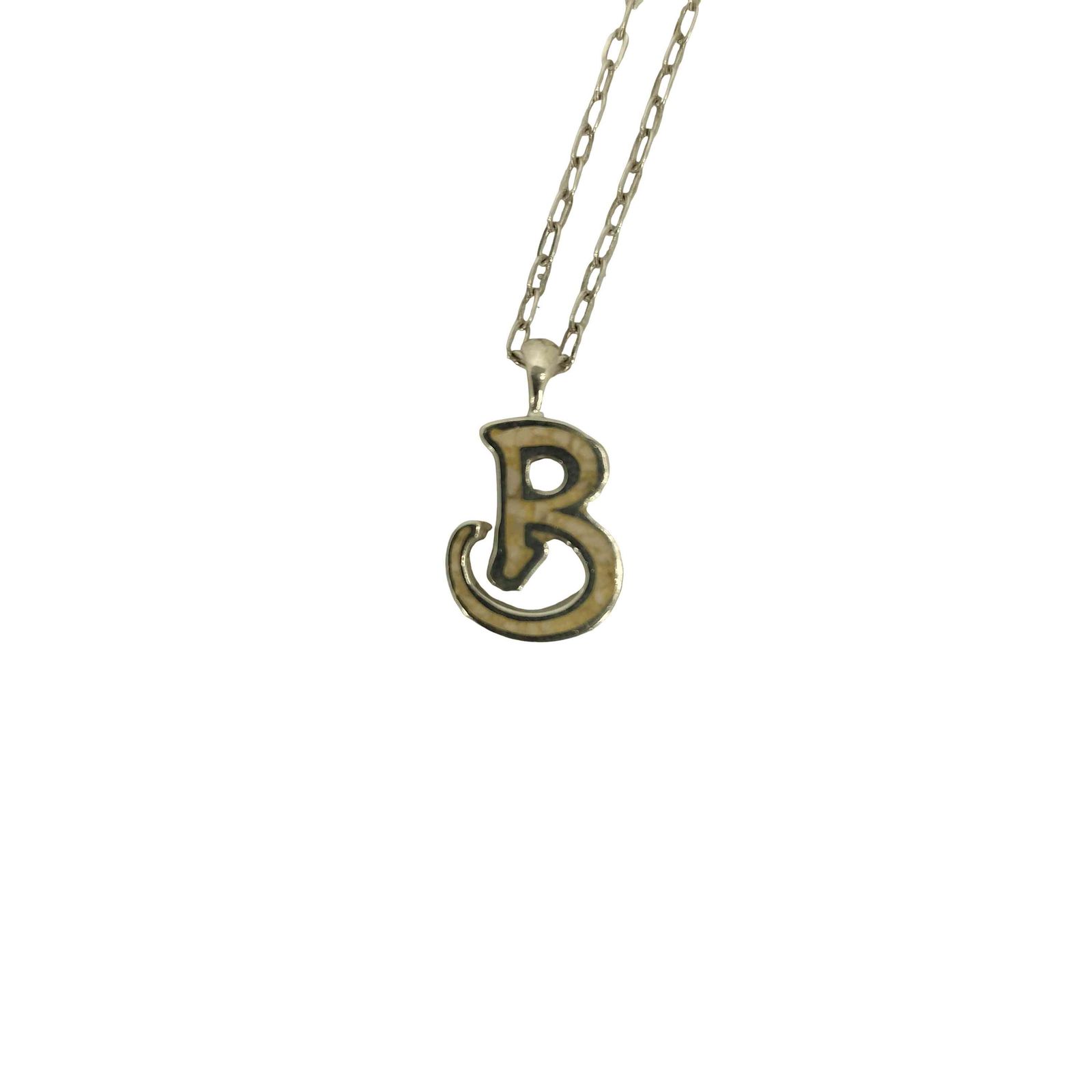 バーンアウト Burnout B logo Necklace Bロゴ ネックレス メンズ 表記