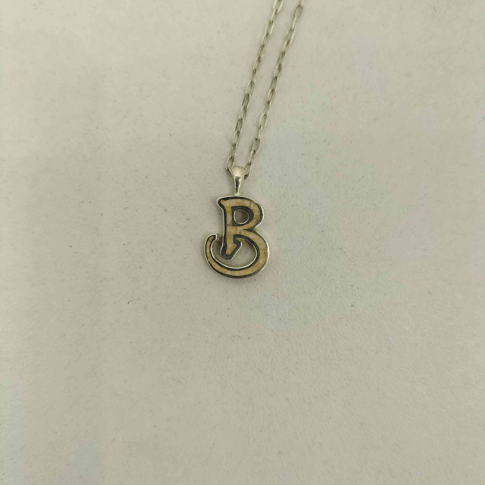 バーンアウト Burnout B logo Necklace Bロゴ ネックレス メンズ 表記 