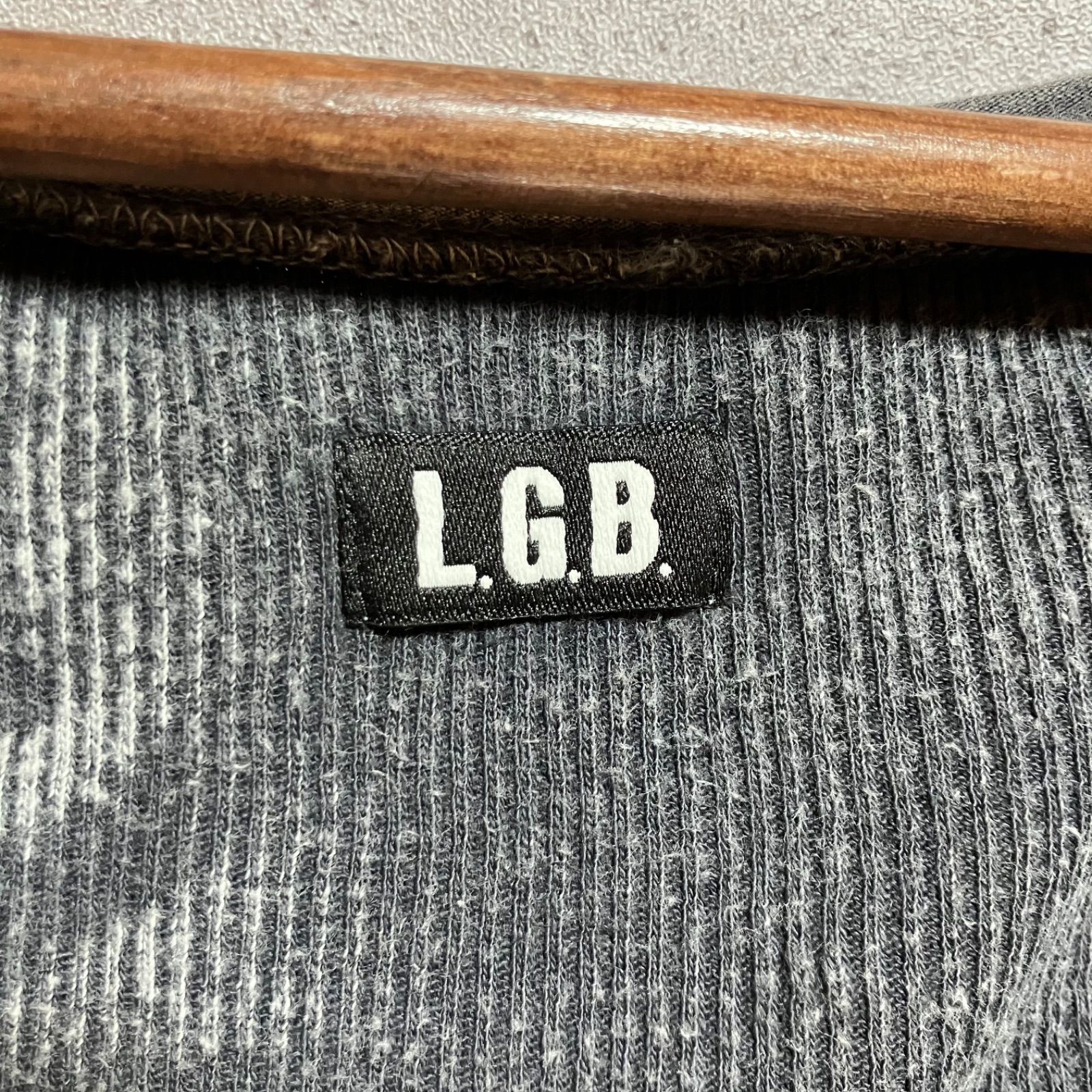 L.G.B ルグランブルー ヘンリーネック ロングスリーブ カットソー 長袖