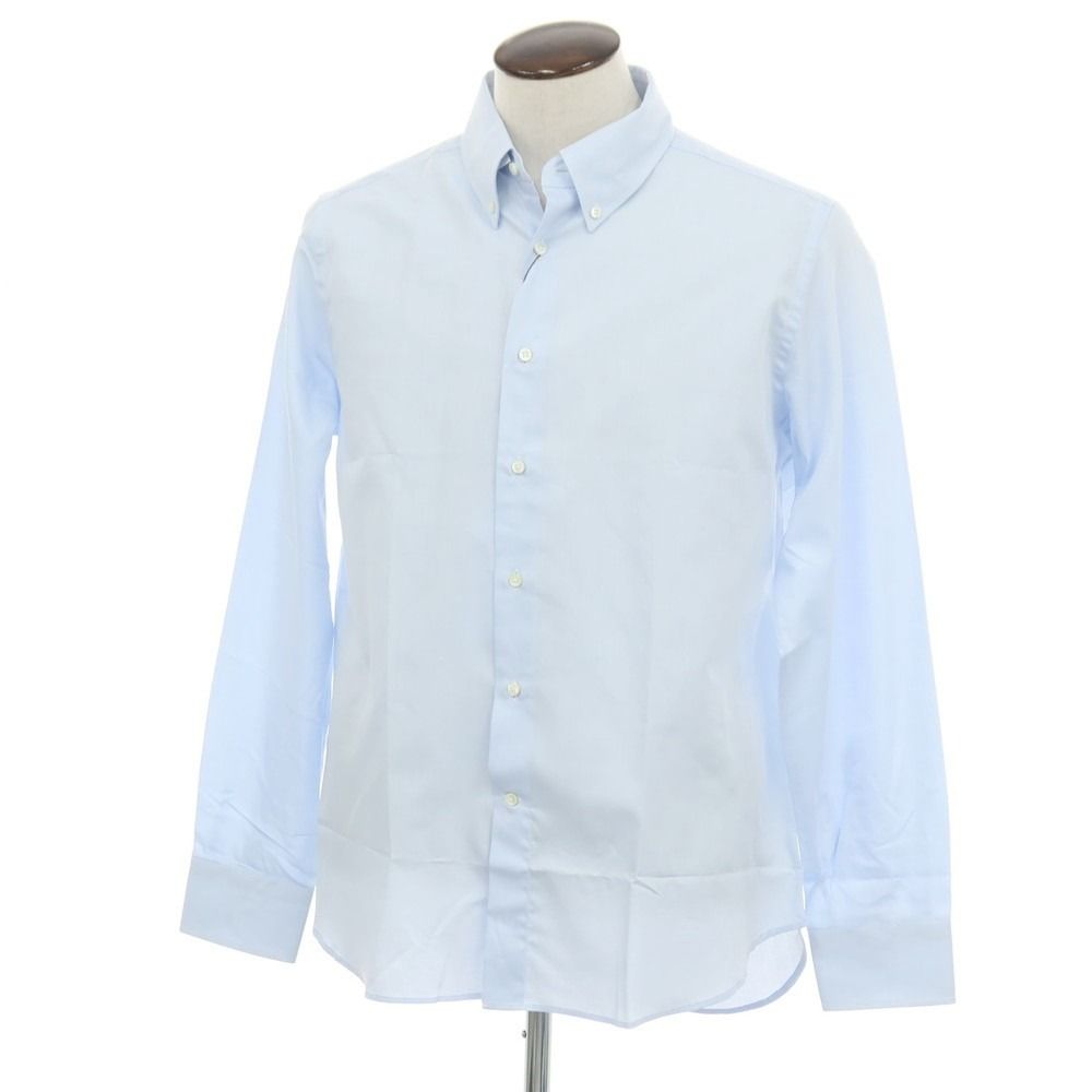 【新品】カナーリ CANALI コットン ボタンダウン ドレスシャツ ライトブルー【サイズ43】【メンズ】