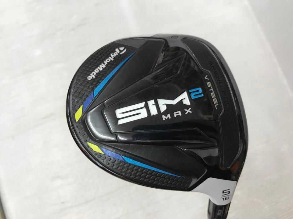 テーラーメイド　SIM2 MAX　18度　TENSEI BLUE TM50(SIM2)　Sフレックス　フェアウェイウッド　中古　ゴルフドゥ！大宮丸ヶ崎店【最短即日発送】