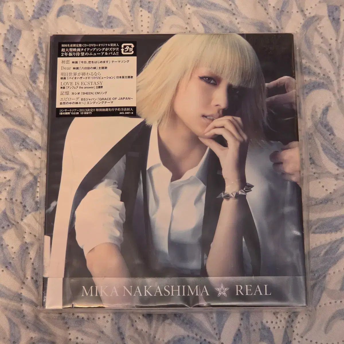 なかしま 影片 みか Nakashima Mika REAL CD DVD 未開封