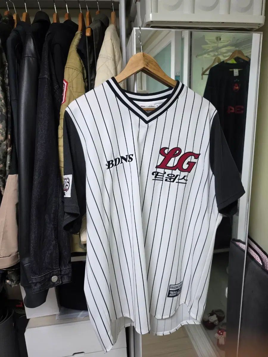 빠더너스 x LG TWINS 1990s ベースボール ジャージ 白