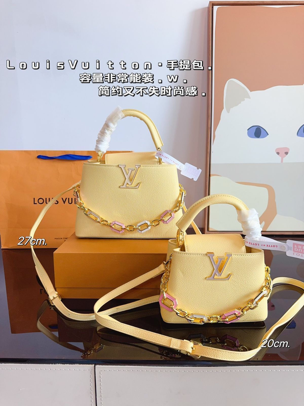【今日特価】LV Capucines bb ハンドバッグ 【今日特価】LV Capucines bb ハンドバッグ