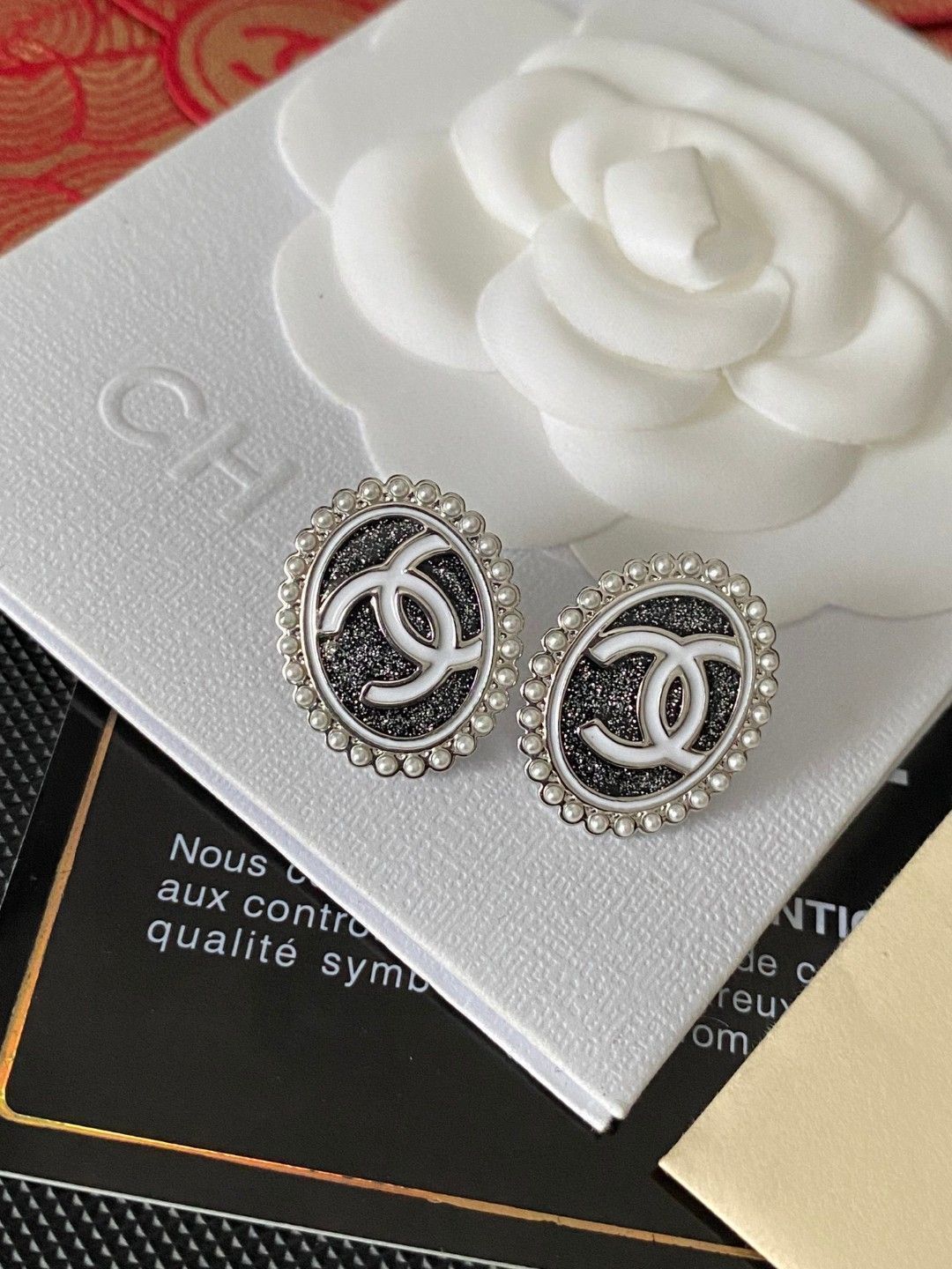 【今日特価】CHANEL リングパールサンフラワーレターイヤリング 送料無料！在庫限定セール価格