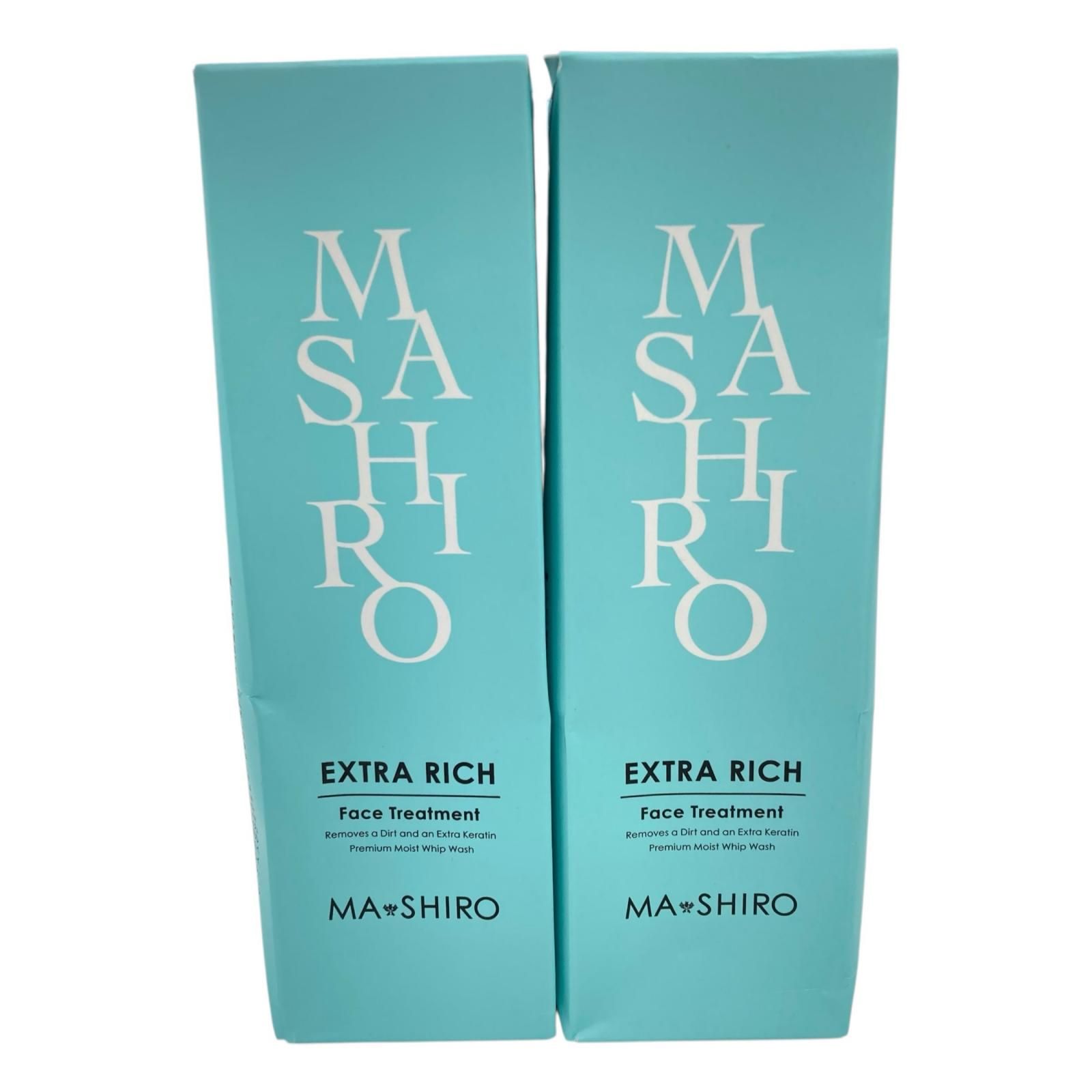 186000 新品未使用 MA・SHIRO マ・シロ エクストラリッチ フェイストリートメント 200g 2点まとめ売り