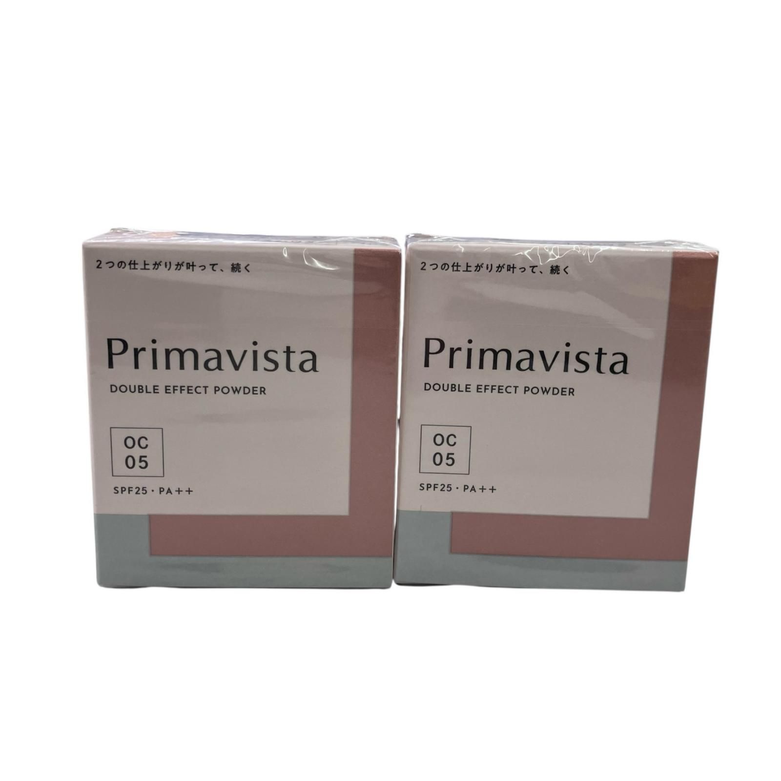 186000 Kao カオウ Primavista パウダー　2箱セット ダブルエフェクト　オークル05