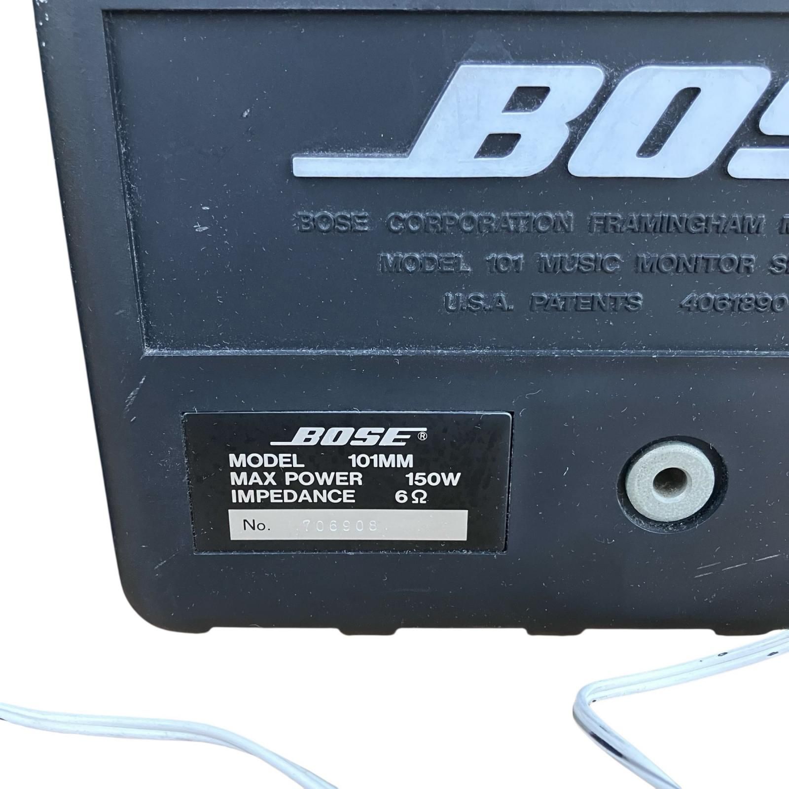 199990 動作未確認 Bose ボーズ 101MM スピーカー 2個セット - メルカリ