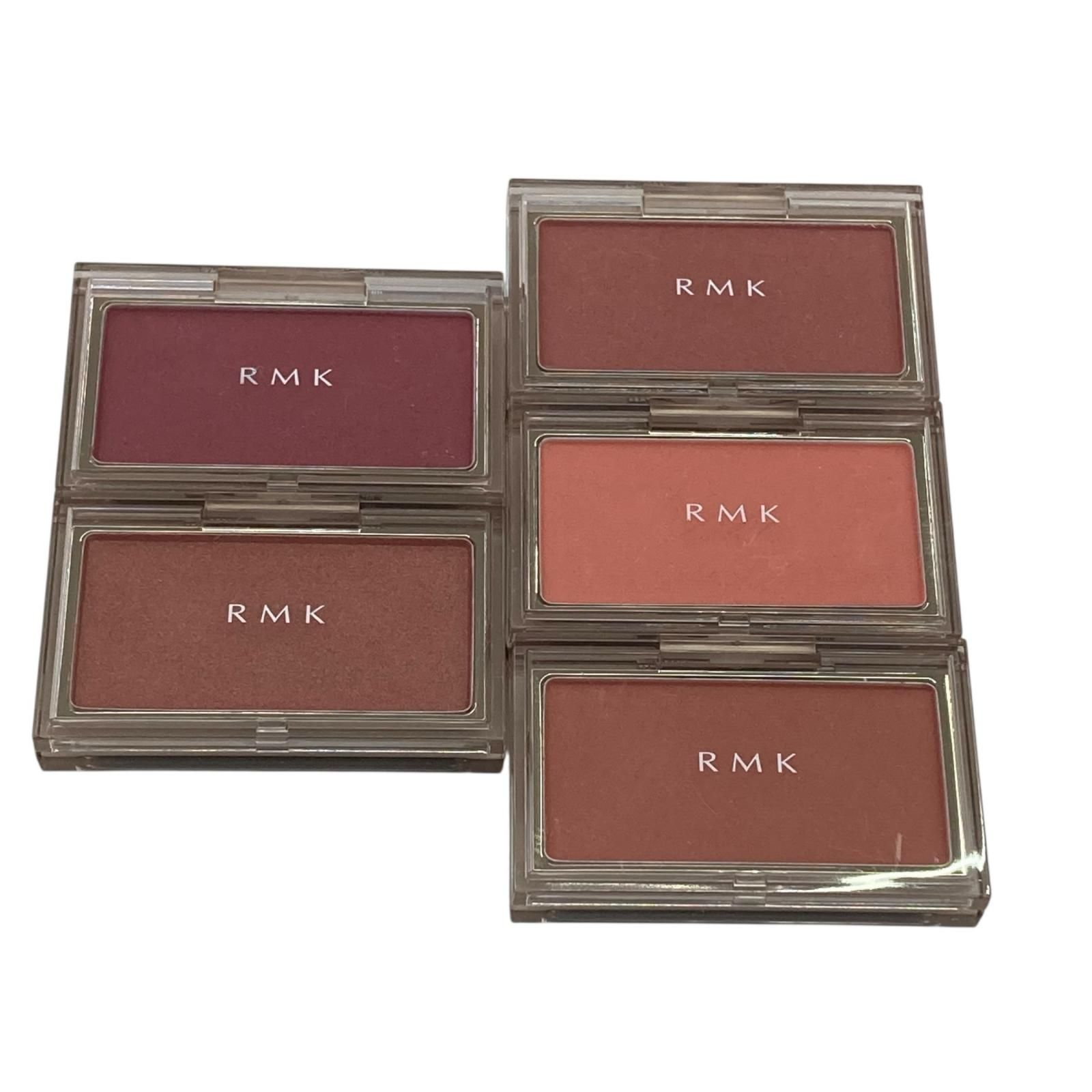 186005 現状品 RMK アールエムケー 美品 ピュア コンプレクション ブラッシュ チーク 5点まとめ売り