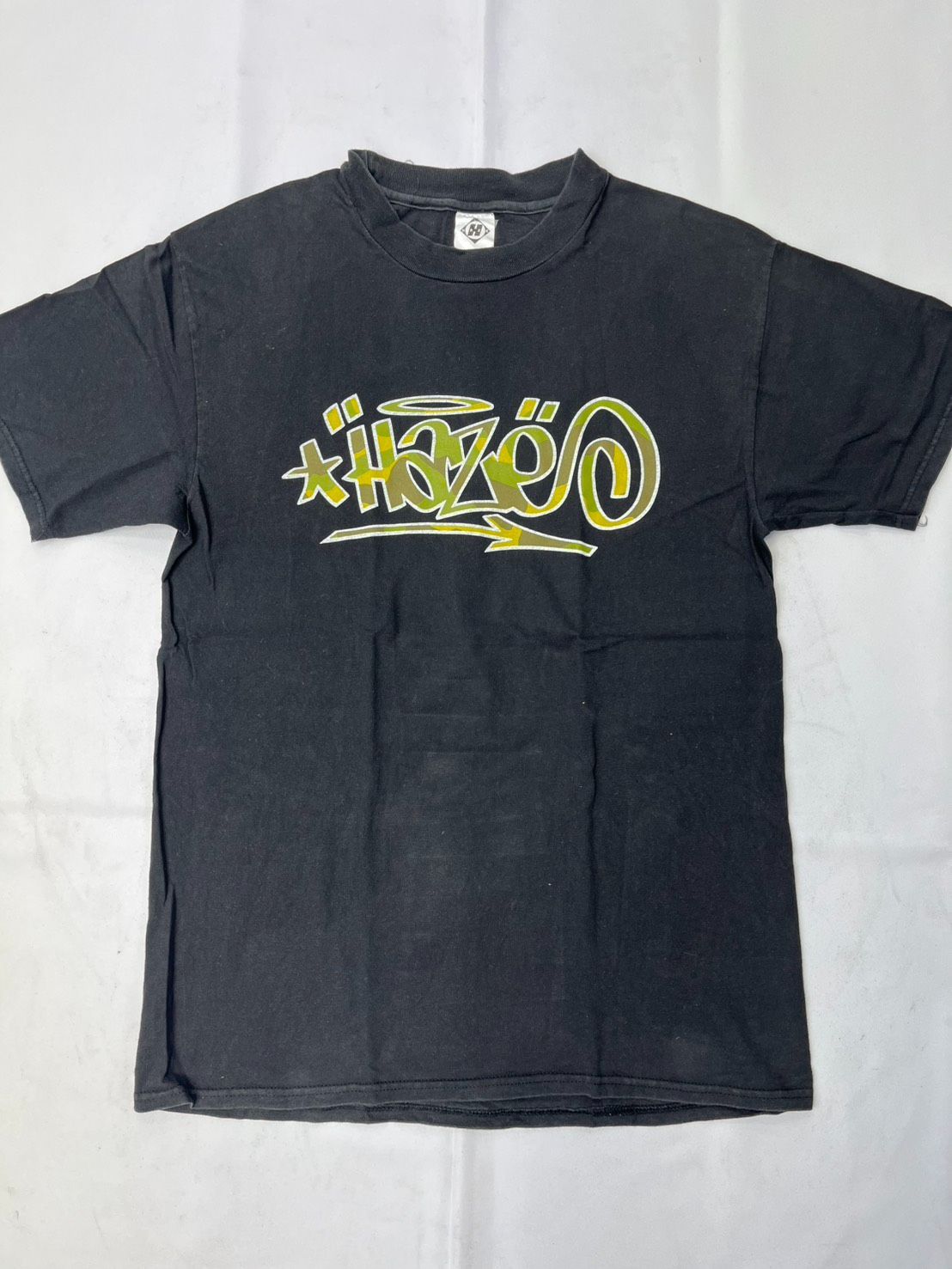 ERIC HAZE ロゴプリントTシャツ エリックヘイズ ヘイズ 古着 ブラック