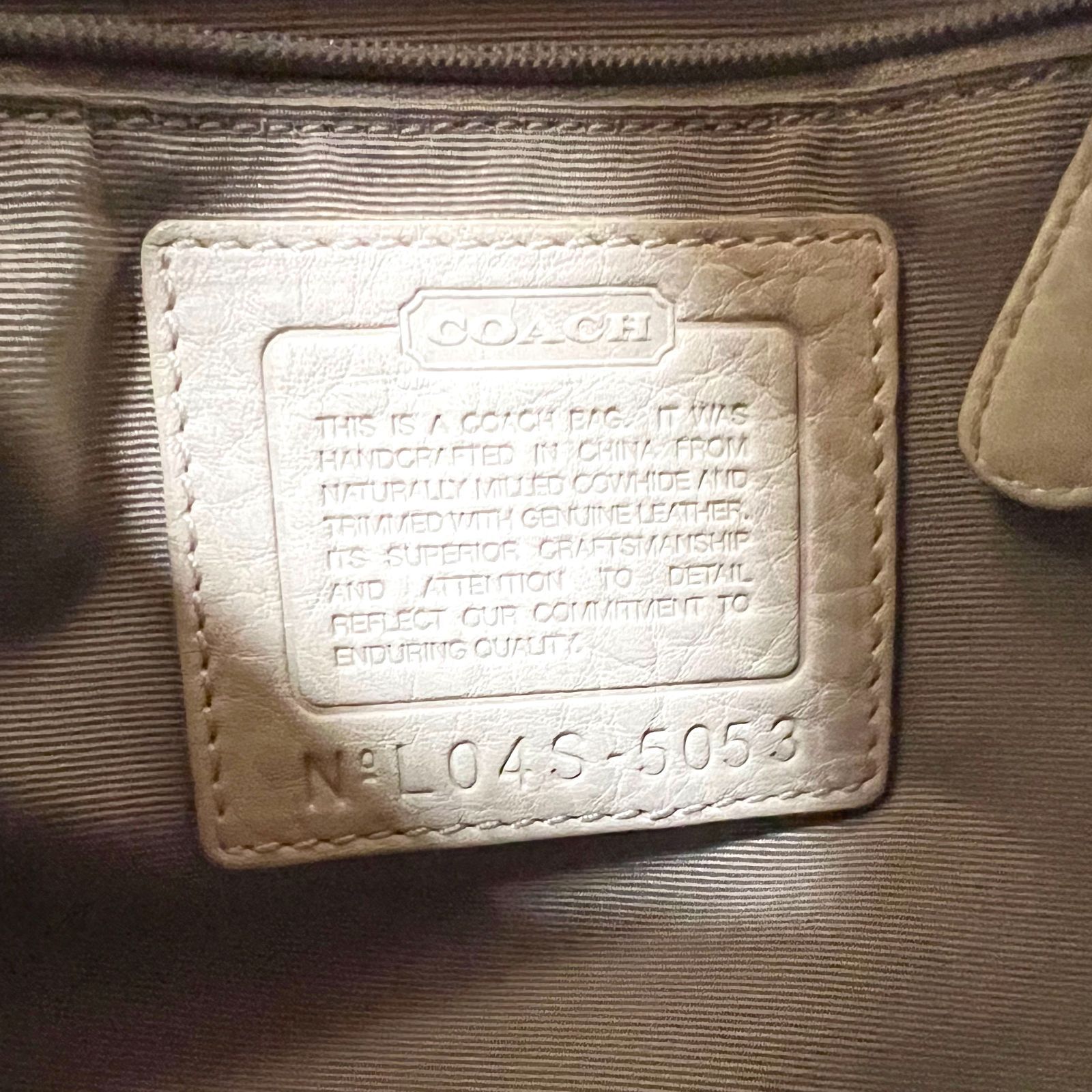 COACH コーチ バッグ SOHO ワンショルダー 肩掛け レザー 