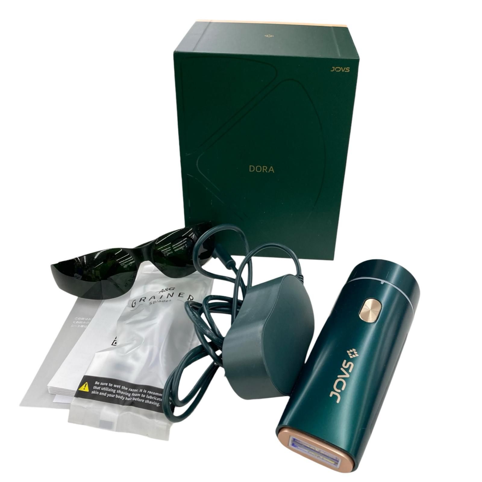JOVS Dora 脱毛器 グリーン JOVS 脱毛器 DORA 光美容器 家庭用