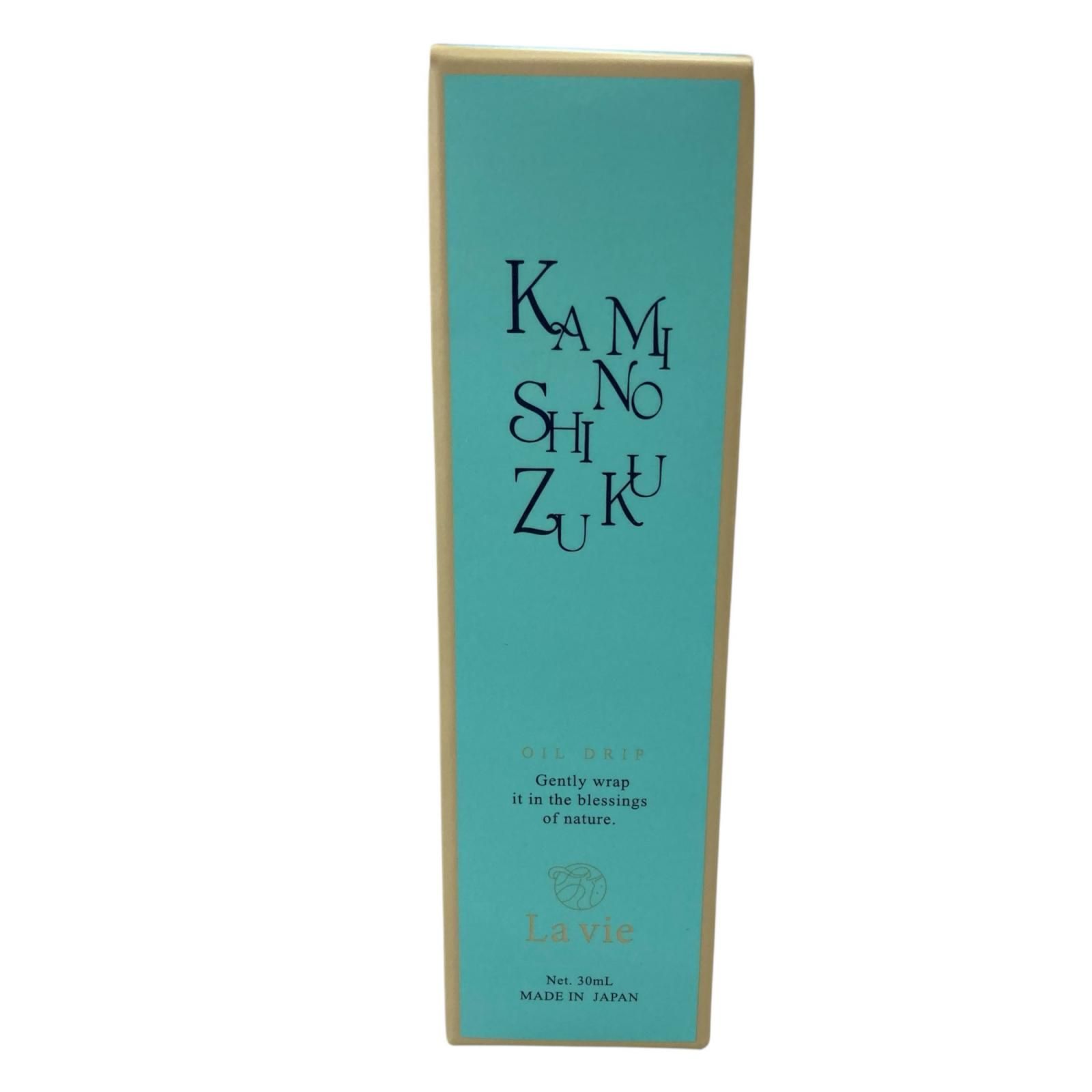 186000 新品未使用 La vie KAMINOSHIZUKU ⭐︎価格¥11.000-(税込) スキンオイル オイルドリップ 30ml レディース
