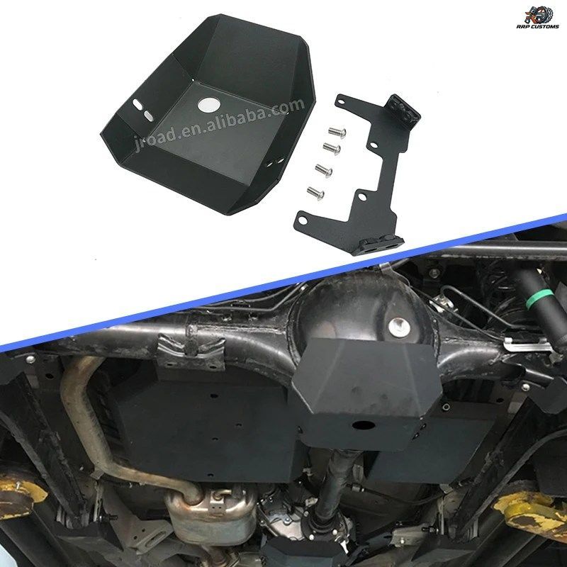 フロントデフ保護プレートブリッジプロテクト ジムニー JB64 JB74 JC74 2018+ フロントリアブリッジスキッドプレート