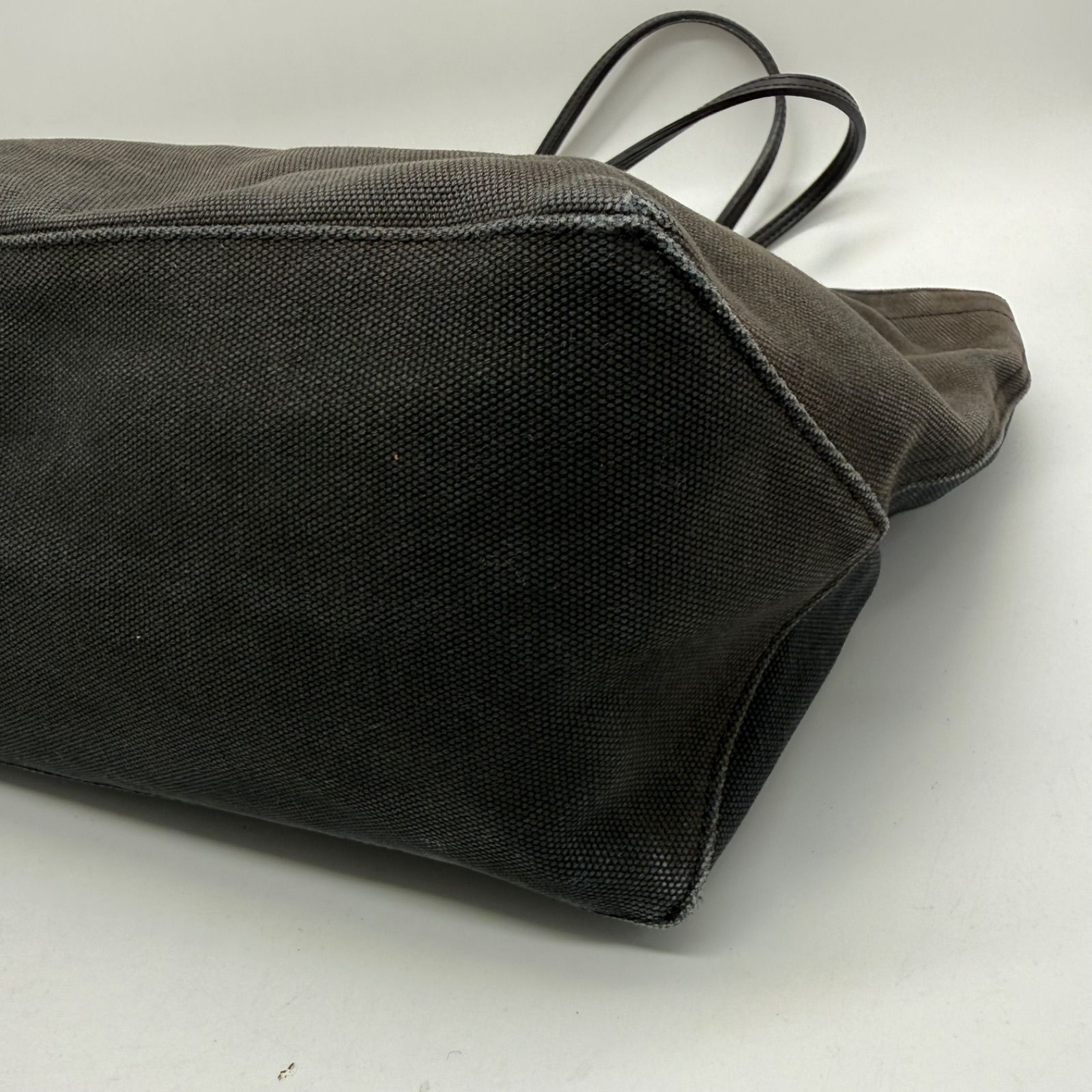 RALPH LAUREN NY canvas × leather tote bag ラルフローレン 