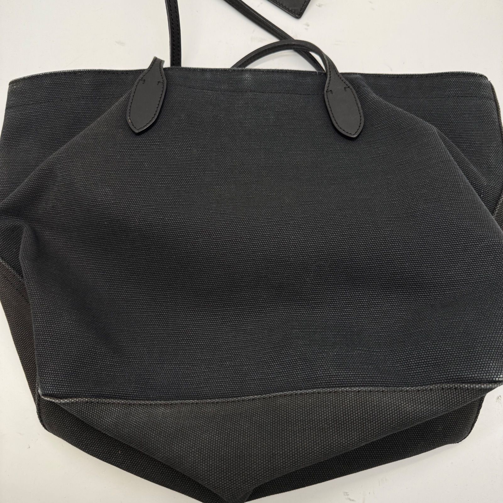 RALPH LAUREN NY canvas × leather tote bag ラルフローレン 