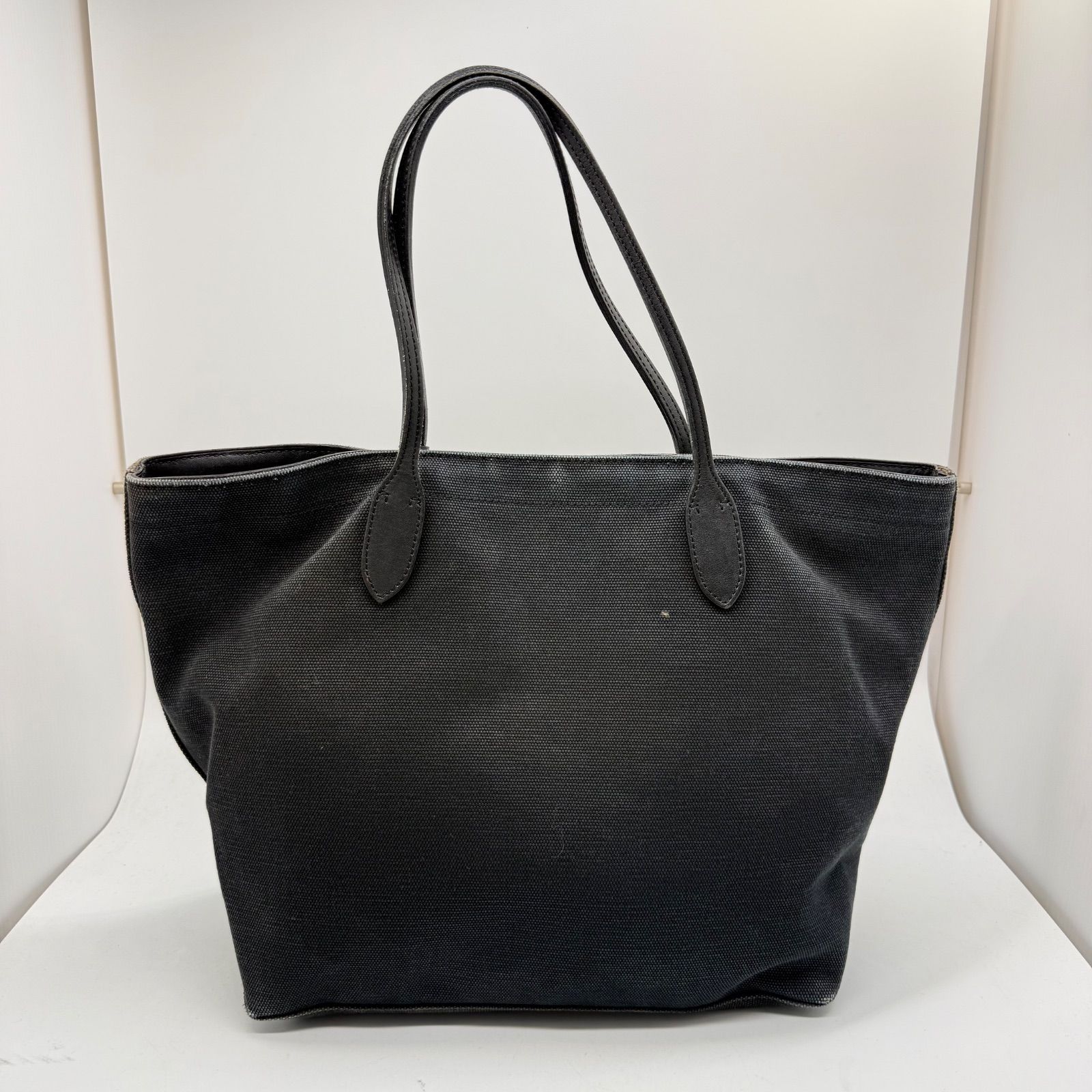 RALPH LAUREN NY canvas × leather tote bag ラルフローレン 