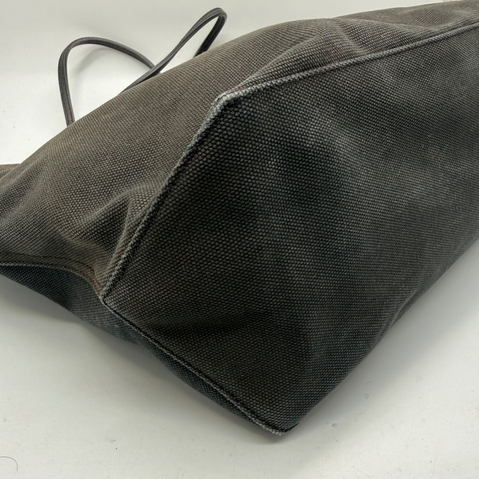 RALPH LAUREN NY canvas × leather tote bag ラルフローレン 