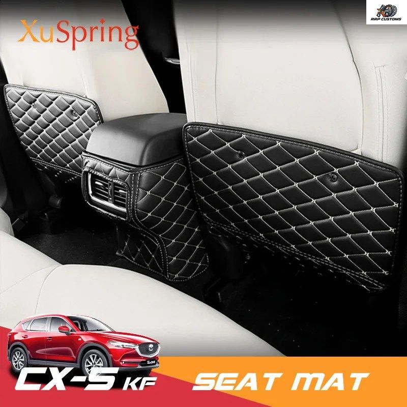 2017 - 24 マツダ CX-5 CX5 KF カーシート キック防止マット 防塵パッド クッション スタイリング