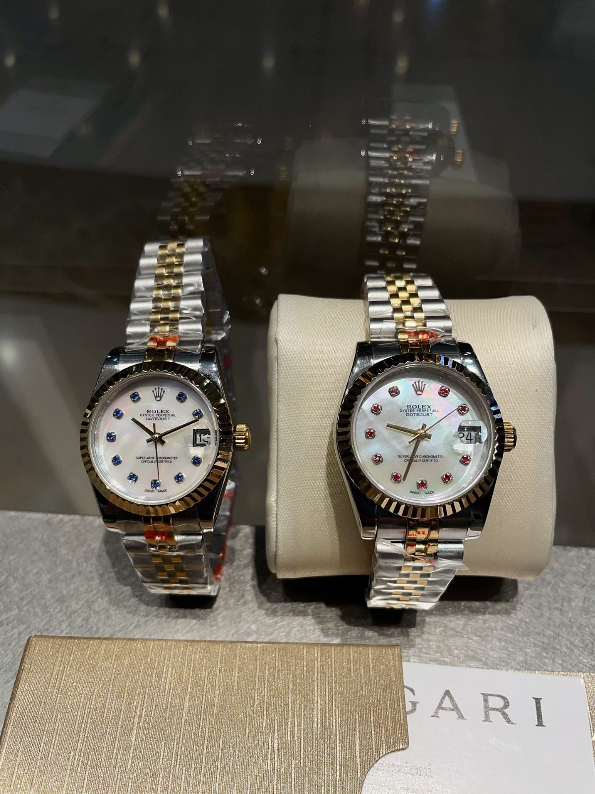 ロレックス Rolex? デイトジャスト レディースモデル - 実芯ステンレスバンド、スワロフスキークリスタルダイヤモンド、輸入機芯搭載｜本日限定特価｜新品未使用