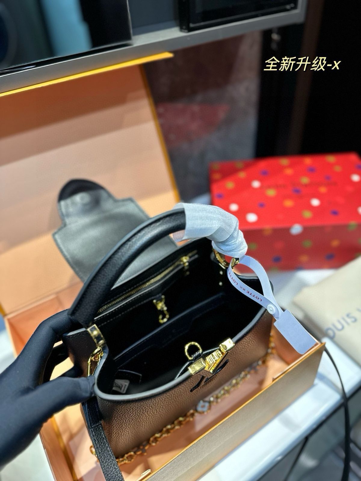 【今日特価】LVCapucines ハンドバッグ 送料無料！在庫限定価格 -WT0輸入