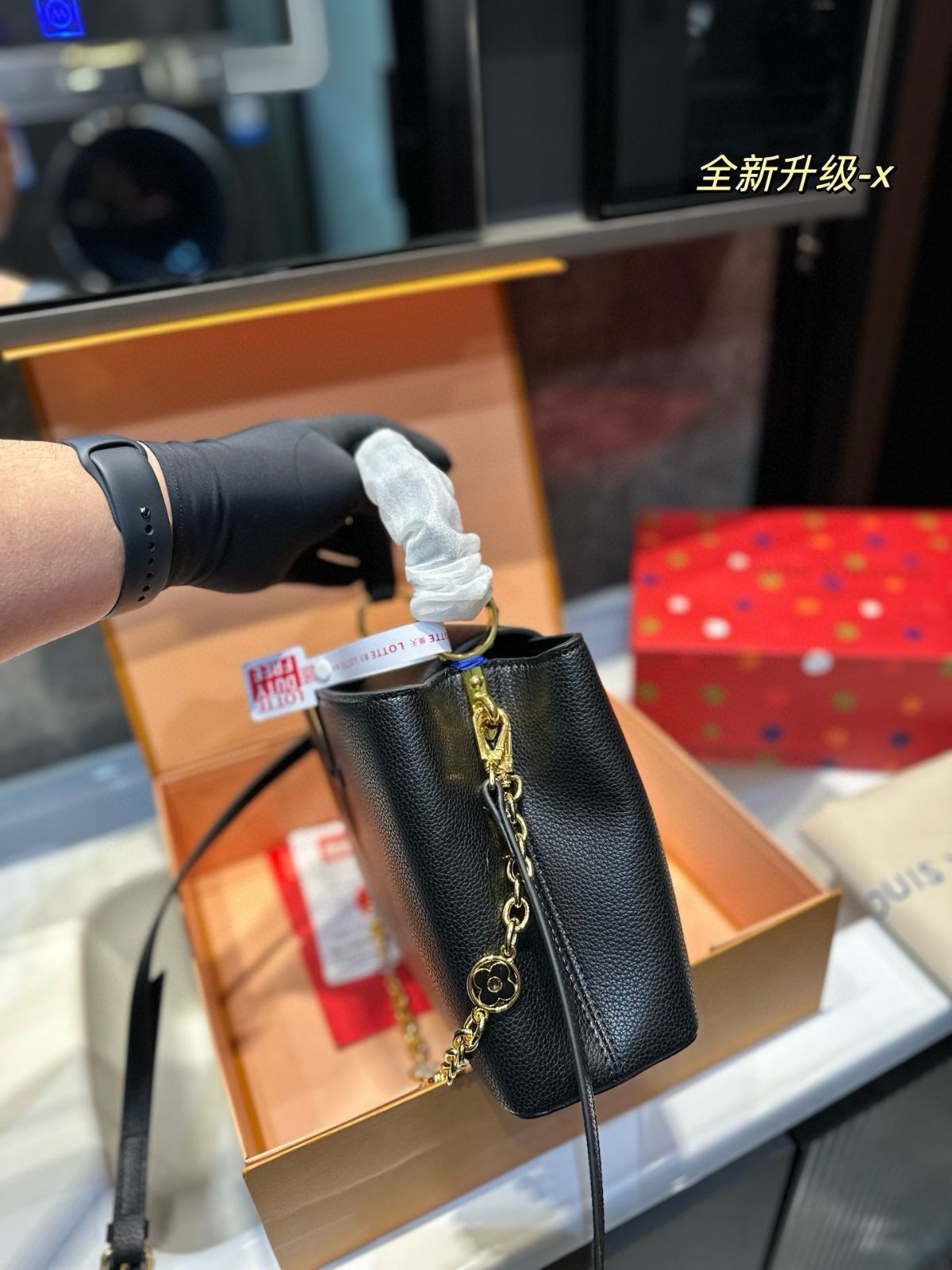 【今日特価】LVCapucines ハンドバッグ 送料無料！在庫限定価格 -WT0輸入