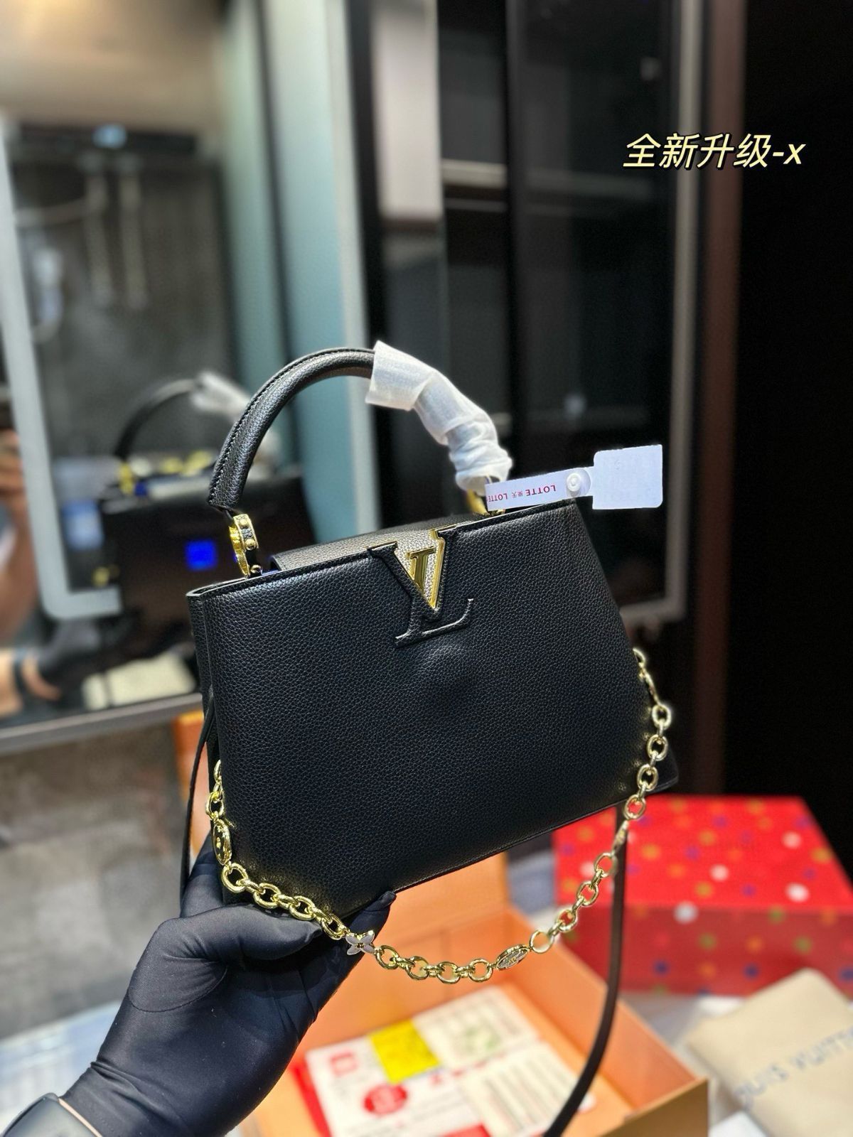【今日特価】LVCapucines ハンドバッグ 送料無料！在庫限定価格 -WT0輸入