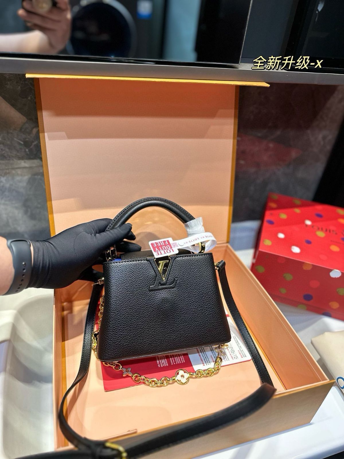【今日特価】LVCapucines ハンドバッグ 送料無料！在庫限定価格 -WT0輸入