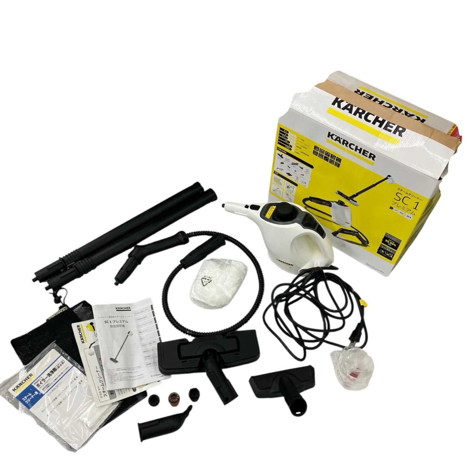 186000 通電確認のみ karcher ケルヒャー 現状品 SC1プレミアム 家庭用 