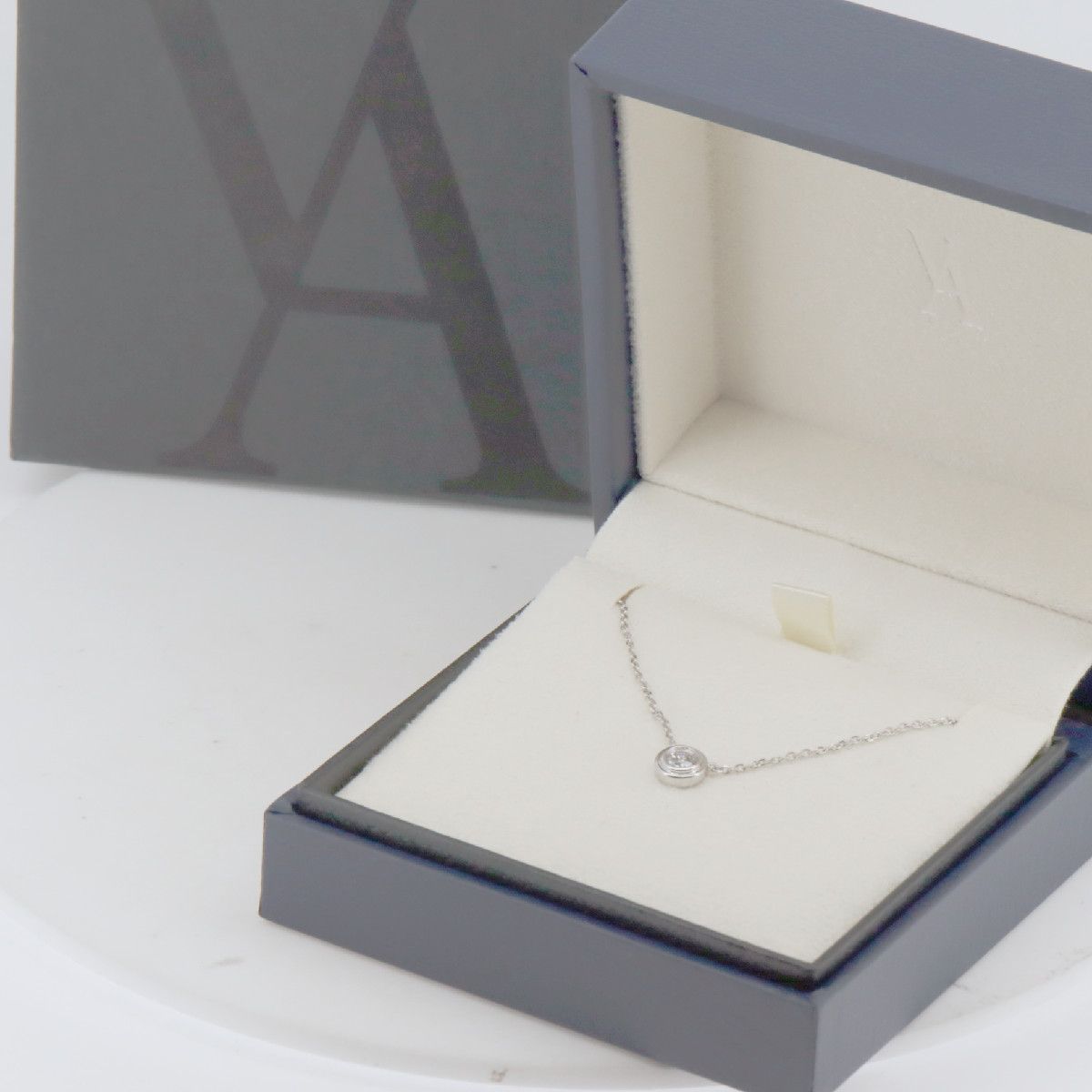 ヴァンドーム青山 ダイヤモンド ネックレス 0.15ct Pt950(プラチナ