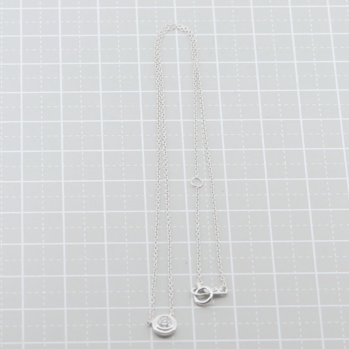 ヴァンドーム青山 ダイヤモンド ネックレス 0.15ct Pt950(プラチナ