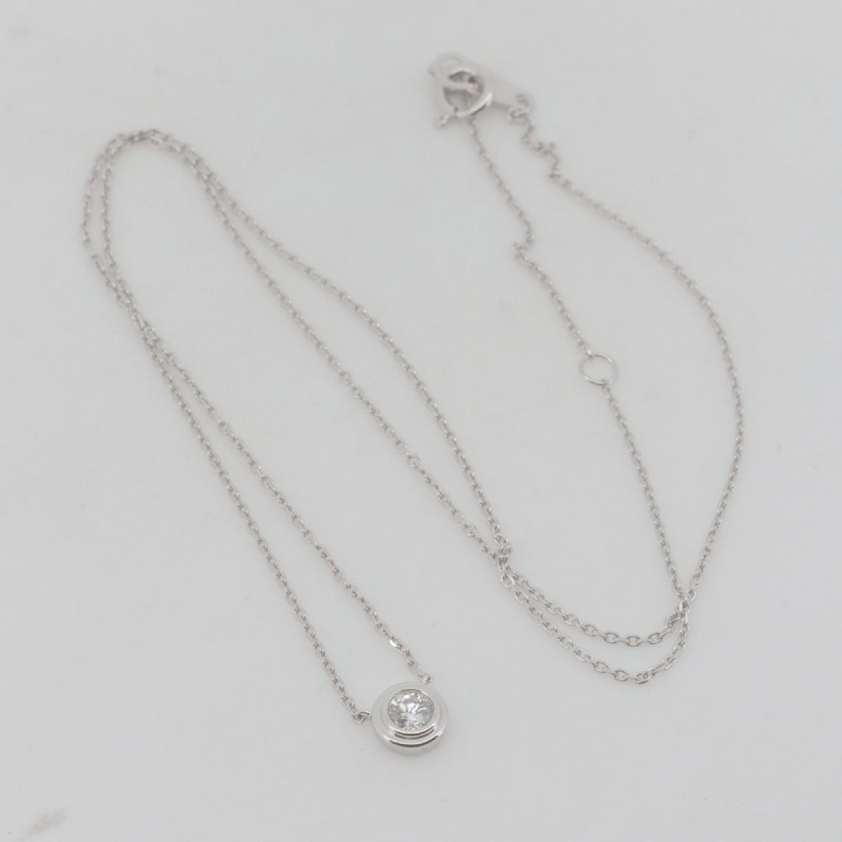 ヴァンドーム青山 ダイヤモンド ネックレス 0.15ct Pt950(プラチナ
