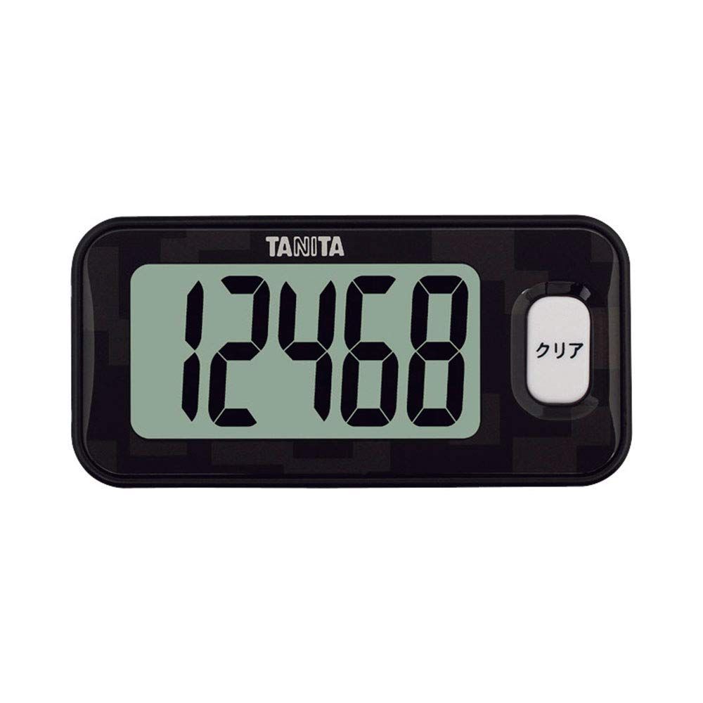 新品 タニタ(TANITA) 3Dセンサー搭載歩数計 黒 FB-731-BK