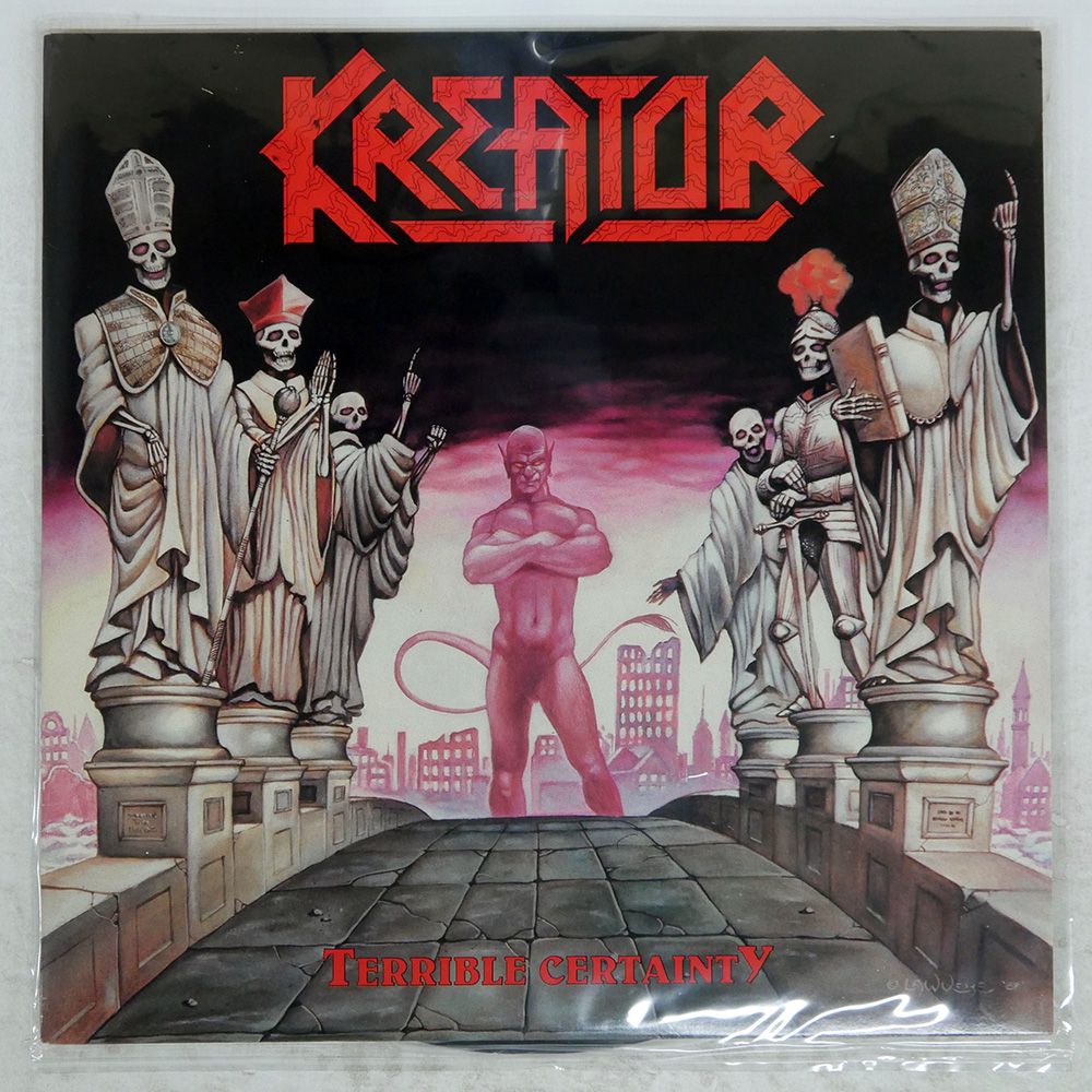 米 ORIGINAL US盤 KREATOR/TERRIBLE CERTAINTY/NOISE INTERNATIONAL 8856182141 LP 4,250円