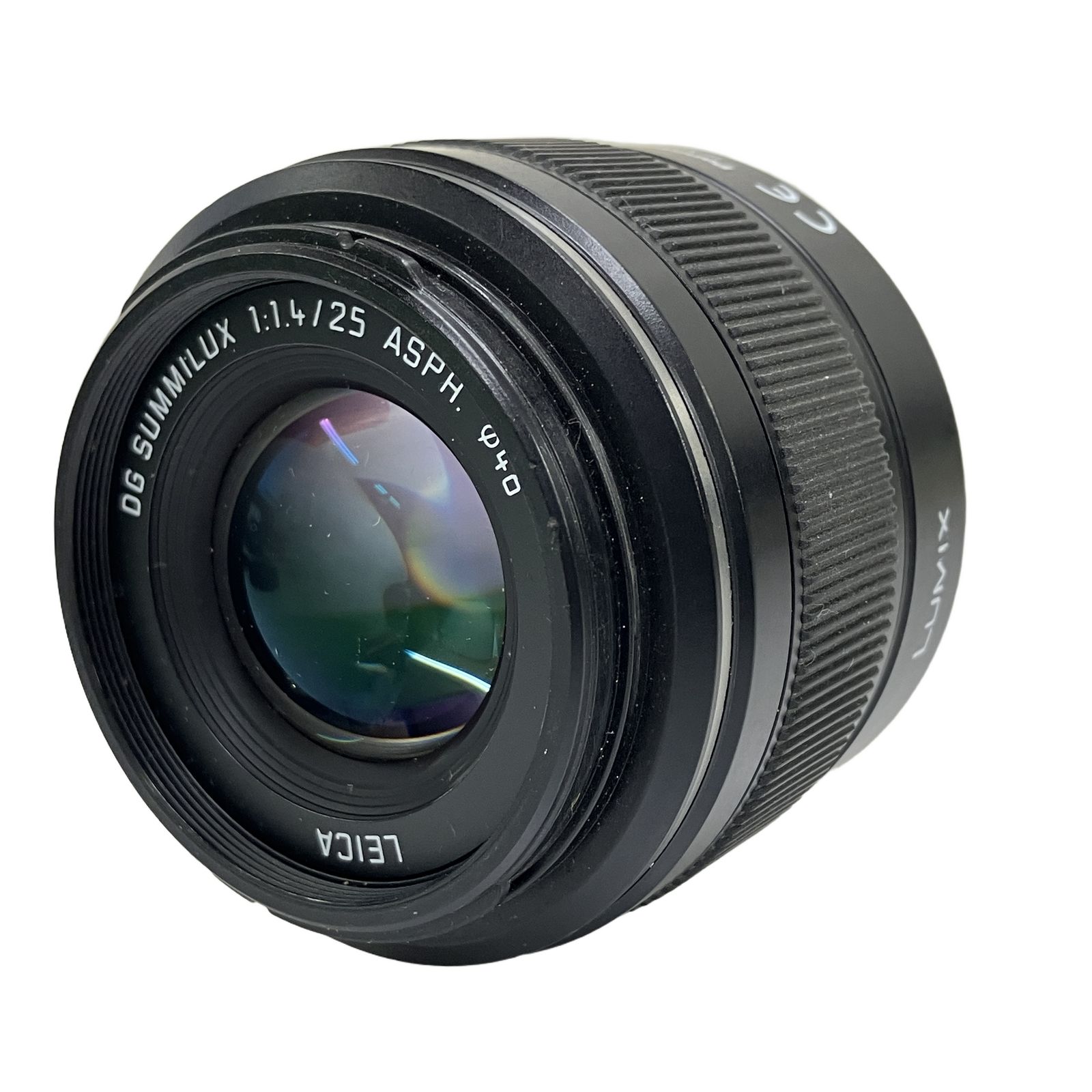 Panasonic LUMIX LEICA DG SUMMILUX 25mm F1.4 ASPH. H-X025 単焦点レンズ 中古 T11227776