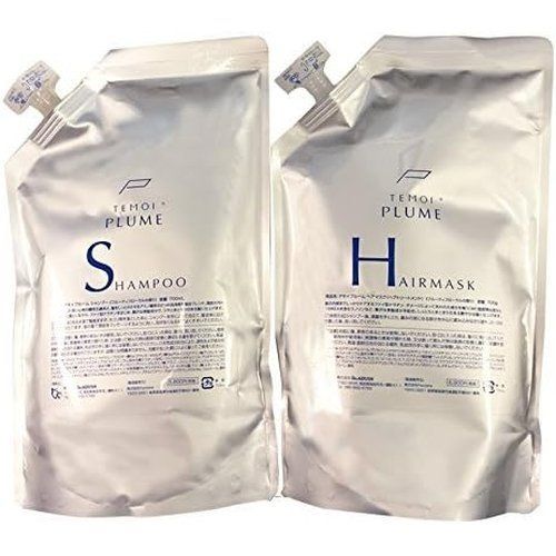 テモイ TEMOI プルームシャンプー 700ml + ヘアマスク 700g セット 詰め替え用