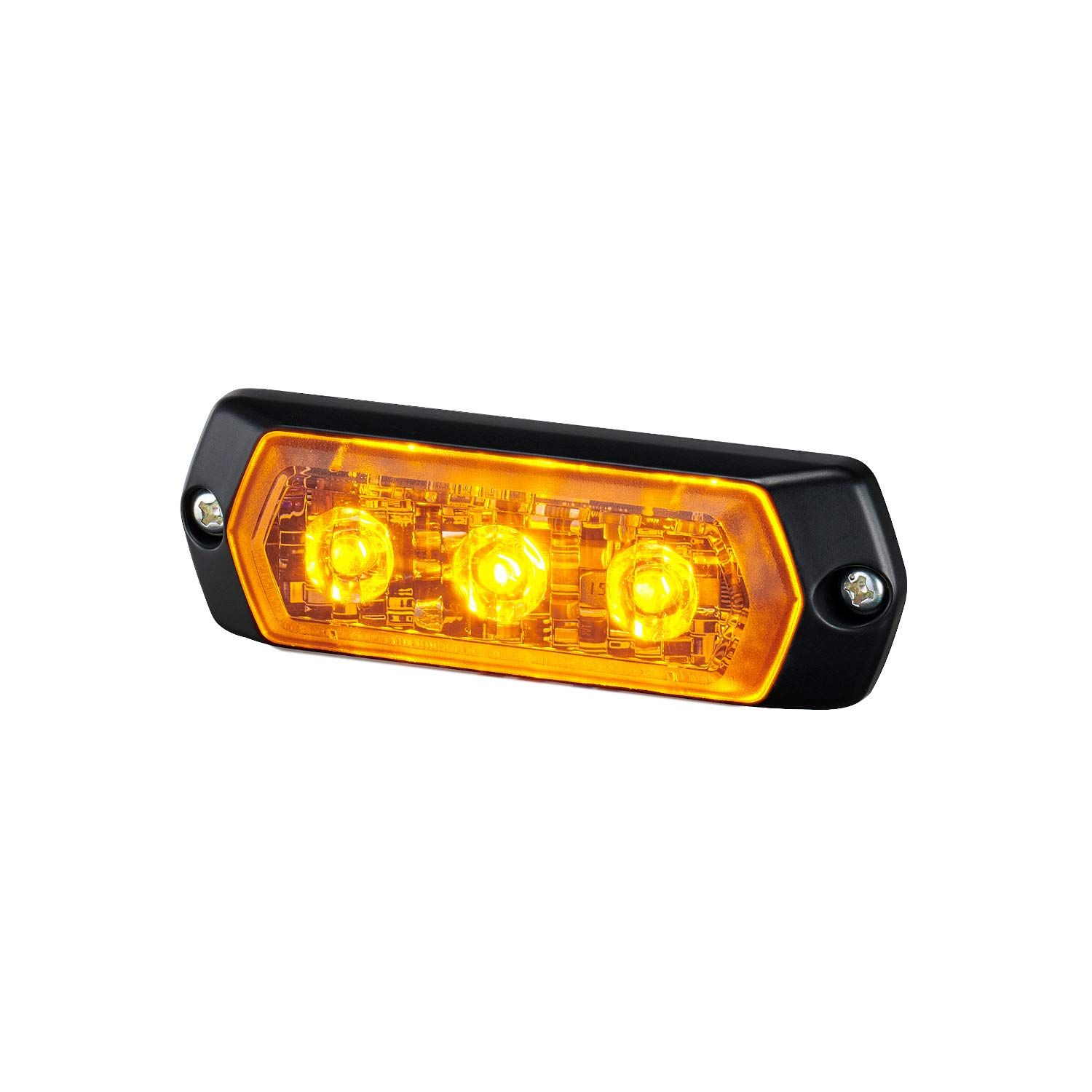 新品 パトライト/PATLITE 補助警告灯 LPT-1M1-Y DC12~24V 黄色 薄さ13.5mm