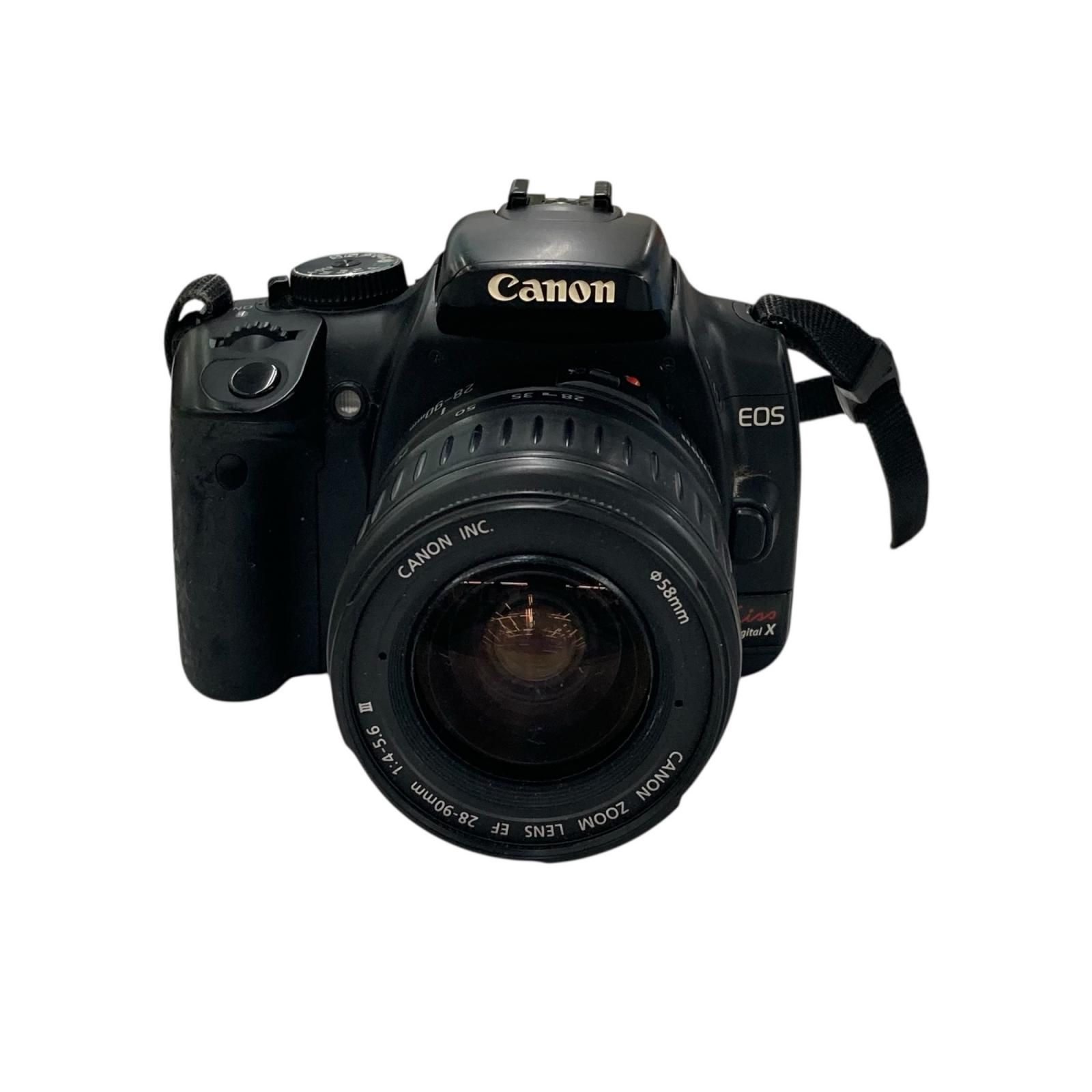 186001 動作未確認 Canon キャノン 現状品 デジタルカメラ Kiss 