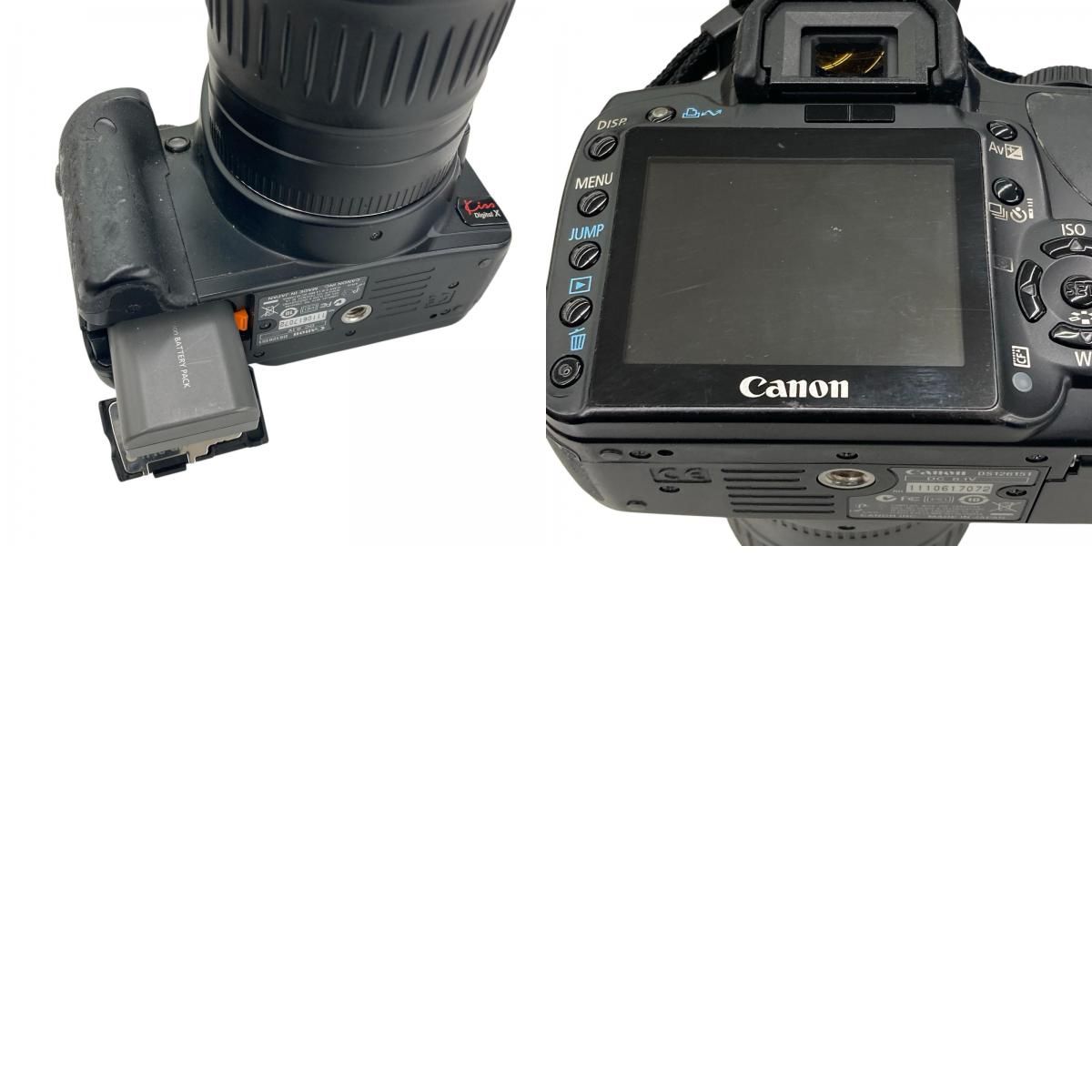 186001 動作未確認 Canon キャノン 現状品 デジタルカメラ Kiss 