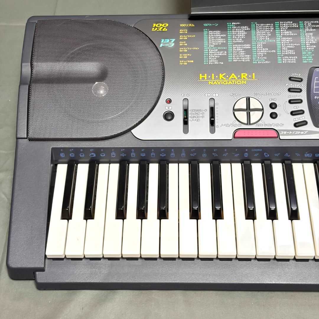 CASIO キーボード　LK60 CASIO LK-60 カシオ キーボード 純正アダプター付き - メルカリ