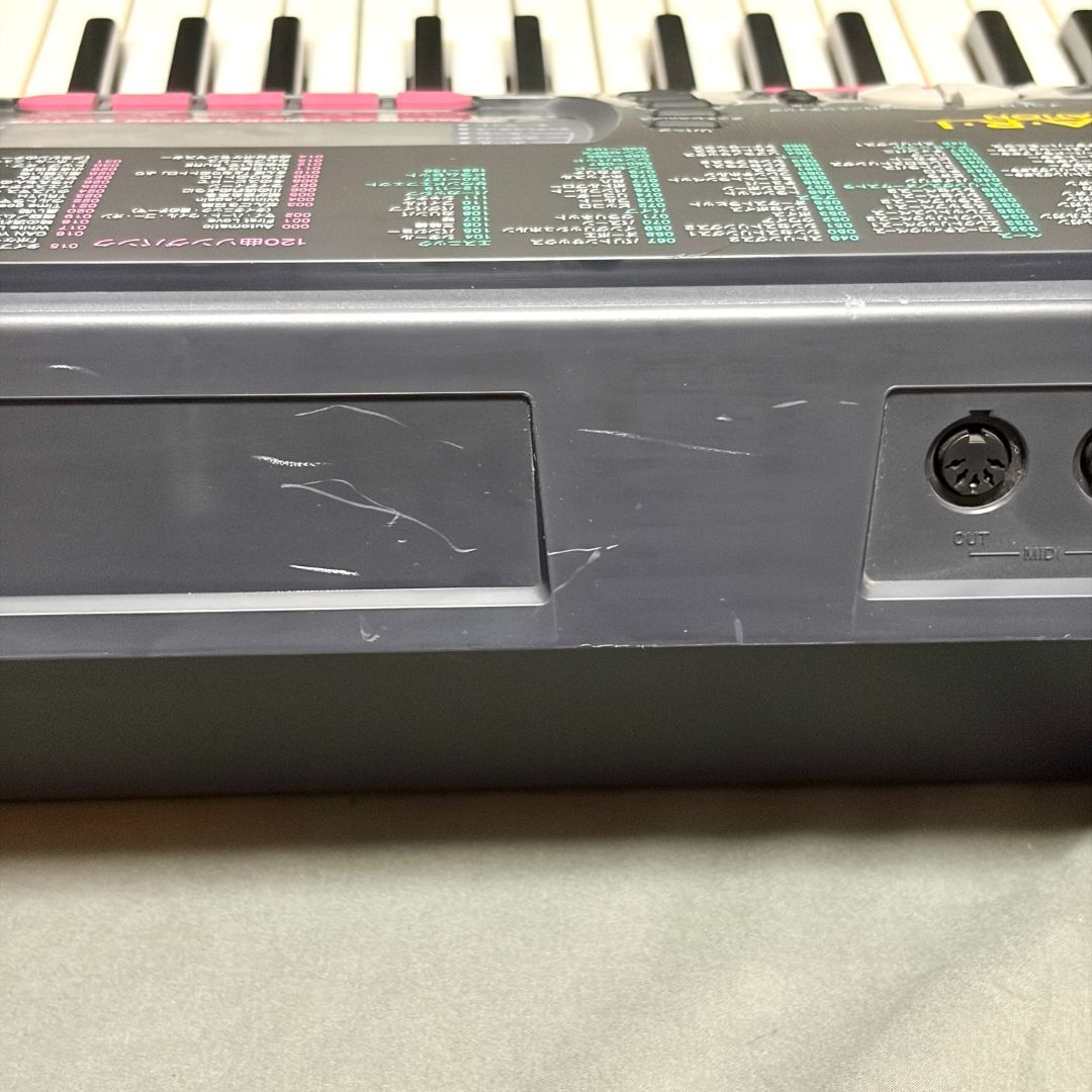 CASIO LK-60 カシオ キーボード 純正アダプター付き - メルカリ