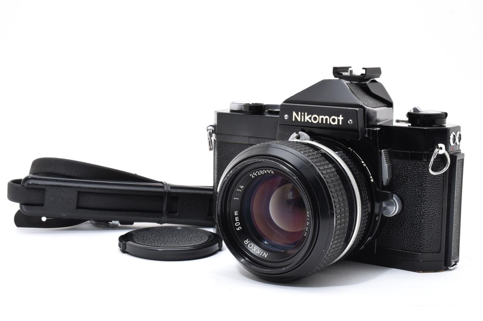 【動作品】ニコン Nikomat FTN 50mm F1.4 #54 6918 【並品】 Nikon Nikomat Ftn Black Slr Film Camera Non Ai New