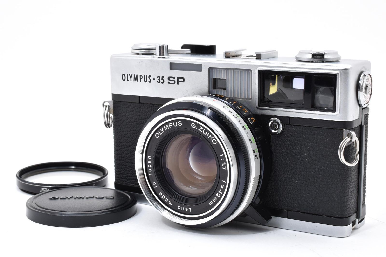 6771 【良品】 Olympus 35 Sp Rangefinder Film Camera 動作確認済 オリンパス レンジファインダーカメラ