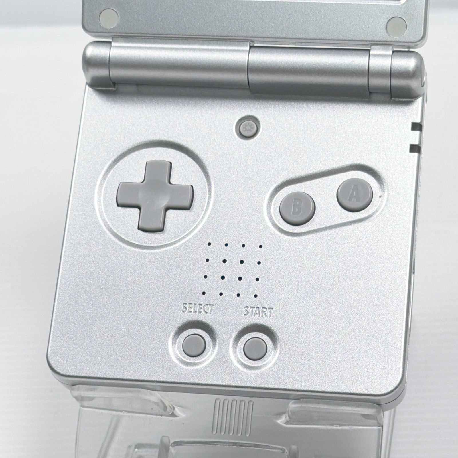 ゲームボーイアドバンスSP プラチナシルバー 良品 遊べるセット 動作