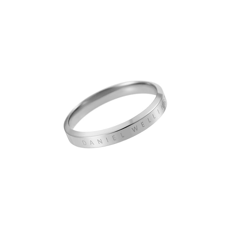 【公式ショップ/刻印入り/正規輸入品】ダニエルウェリントン DW レディース/メンズ リング 指輪 アクセサリー Classic Ring Silver 25mm シルバー ギフト プレゼント ブランド 人気 シンプル おしゃれ ファッション セット着用 イン
