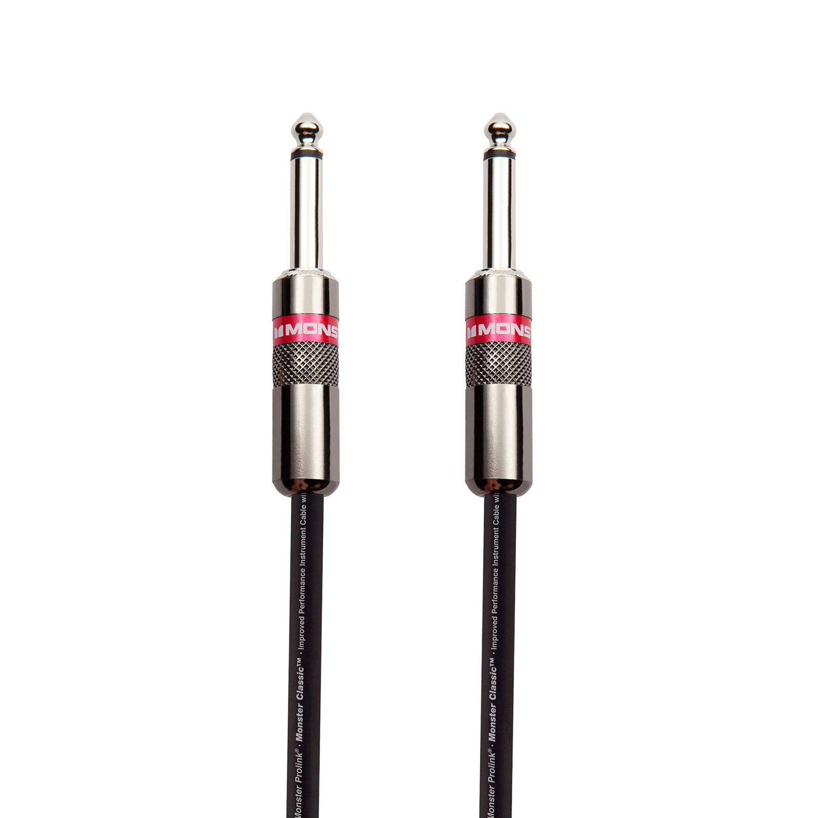 新品 MONSTER CABLE (モンスターケーブル) 楽器用ケーブル ギターケーブル 長さ 12ft 直X直プラグ M CLAS2-I-12 600494 【国内正規品】